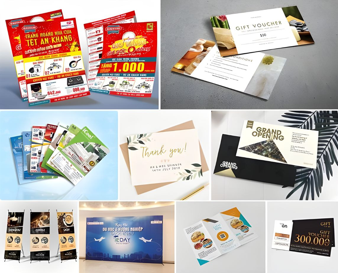 Thiết kế hình ảnh, ấn phẩm cho sự kiện