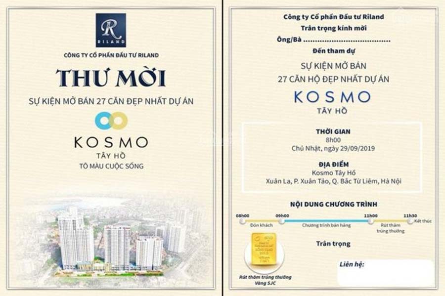 Thư mời tham dự sự kiện là gì?